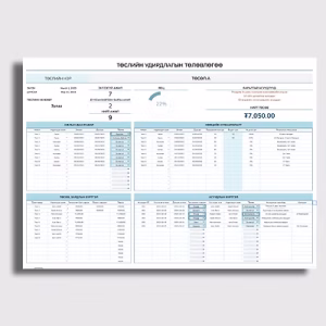 Төслийн удирдлагын төлөвлөгөө