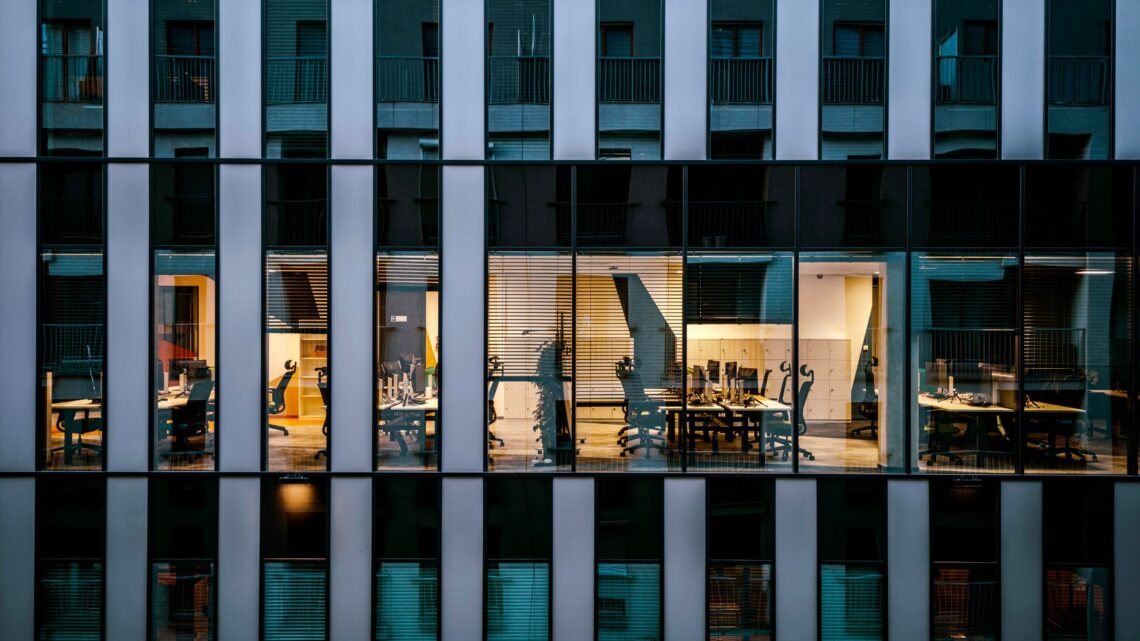 building with glass windows