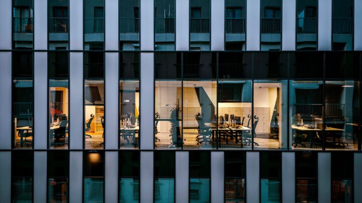 building with glass windows